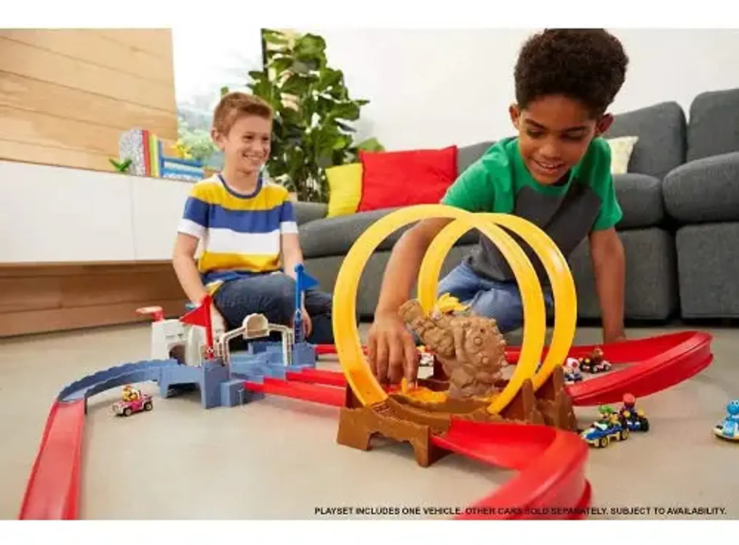Hot Wheels Mario Kart Castillo De Bowser Multicolor 2