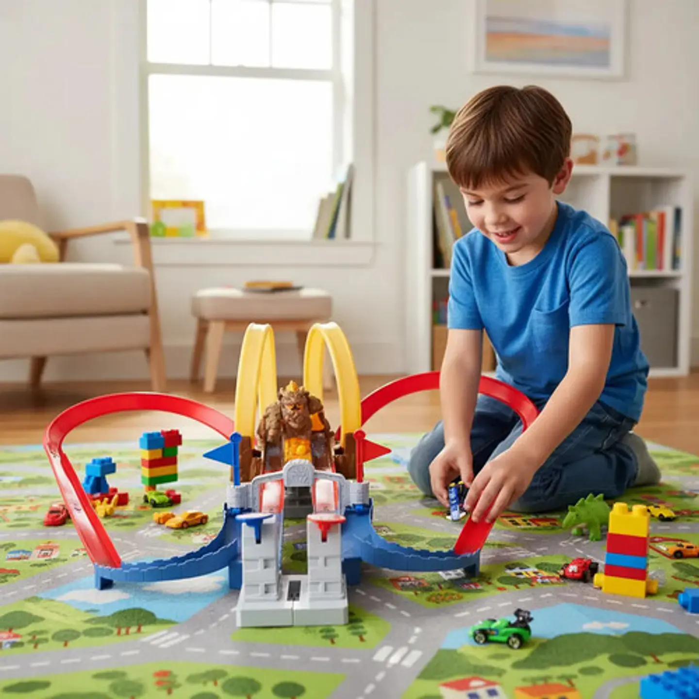 Hot Wheels Mario Kart Castillo De Bowser Multicolor 5
