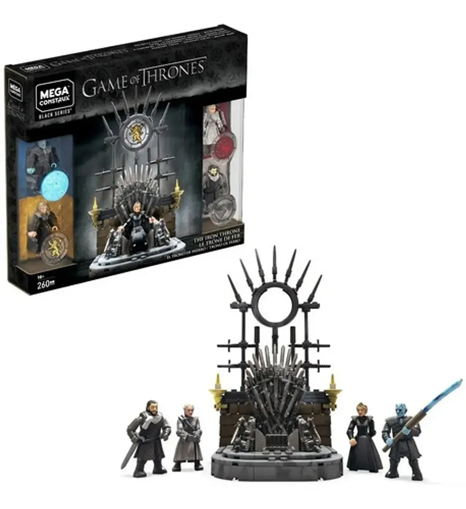 Mega Construx Series Game Of Thrones - Trono De Hierro Gkm68 2