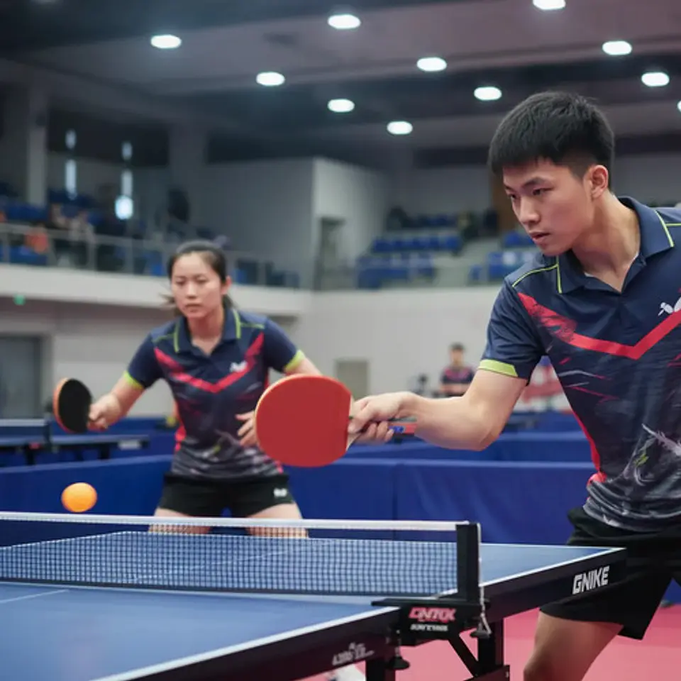 Set X 2 Raquetas Ping-pong Calidad 3estre+ Estuche + 6 Bolas 4