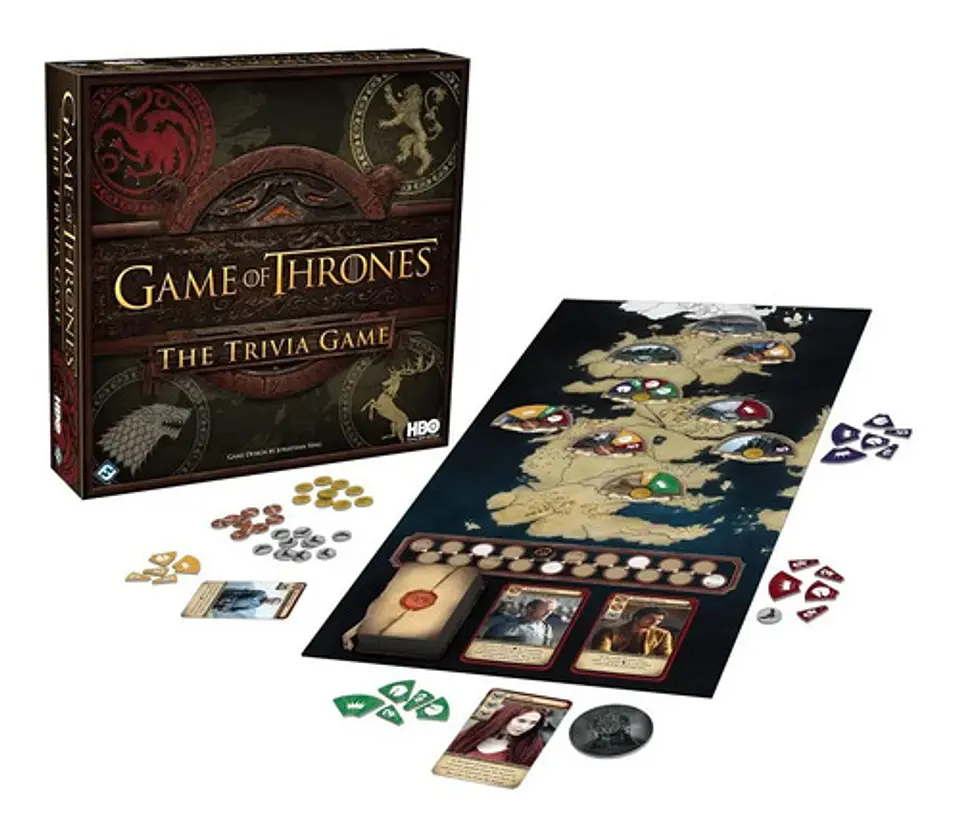 Game Of Thrones: The Trivia Game Fantasy Flight Games Hbo 3