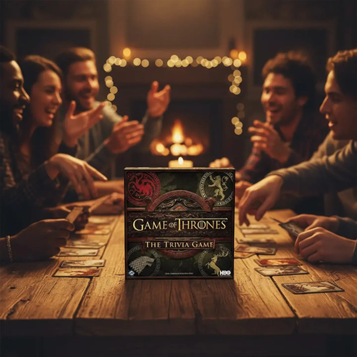 Game Of Thrones: The Trivia Game Fantasy Flight Games Hbo 4
