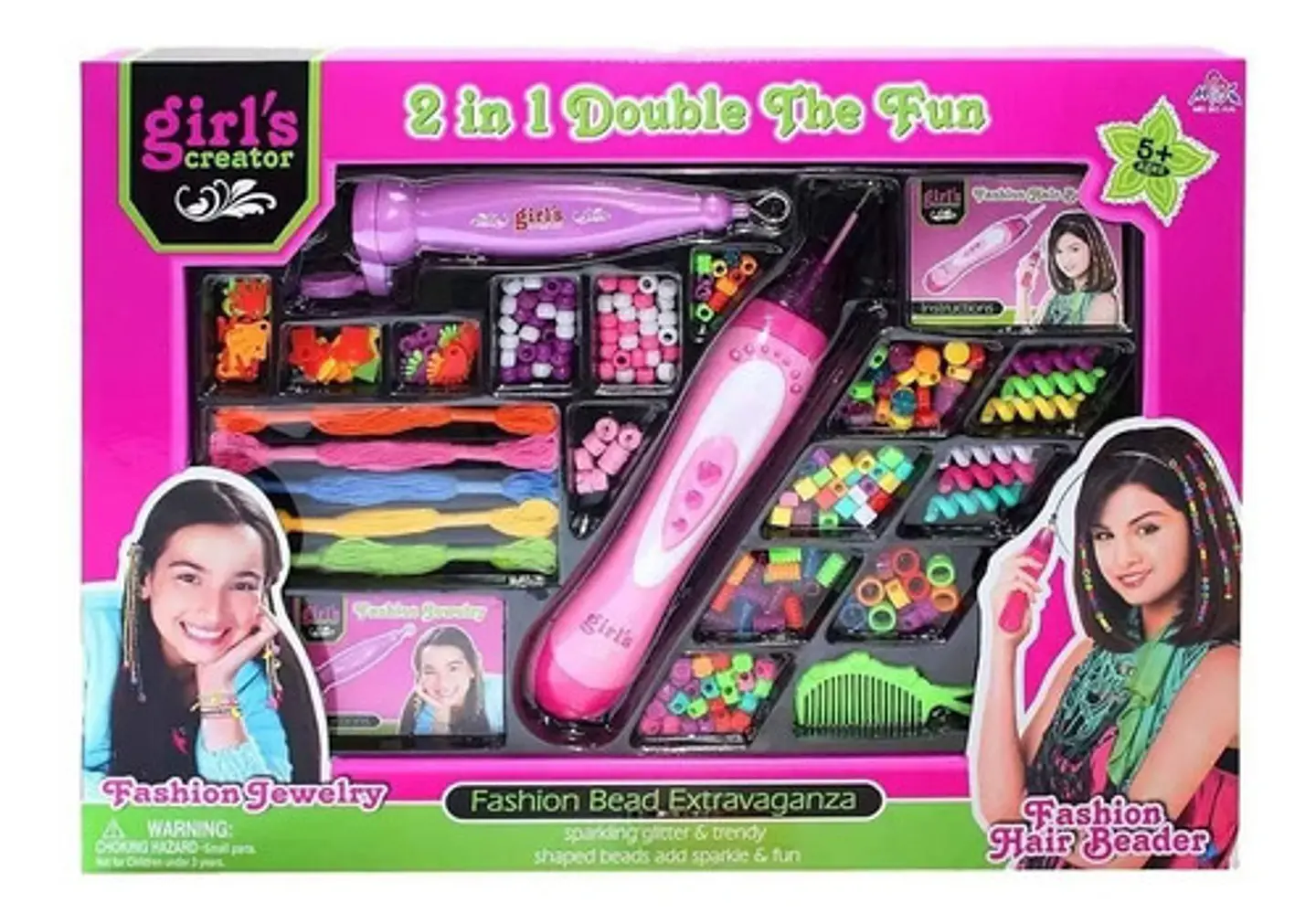 Kit Chaquiras Manillas Pulseras Ref Mbk-207 Girl/s  Cabello 2