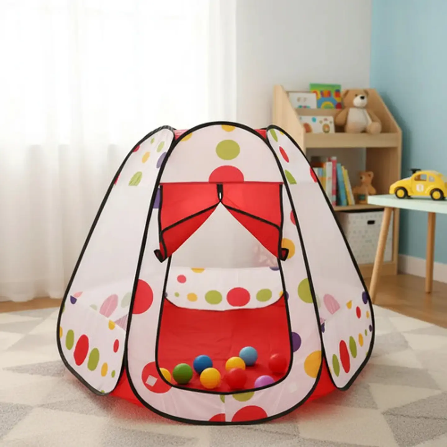 Set Carpa Plegable Para Niños Infantil Con Funda 3