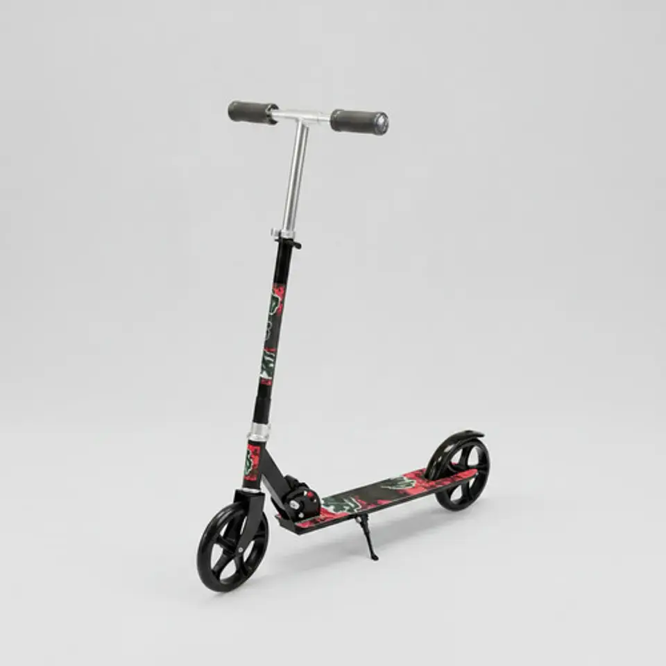 Patineta Monopatín Scooter En Aluminio Con Pata Niños 1