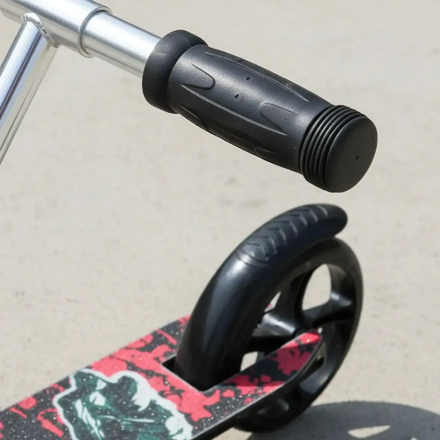 Patineta Monopatín Scooter En Aluminio Con Pata Niños 7
