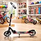 Patineta Monopatín Scooter En Aluminio Con Pata Niños - Miniatura 8