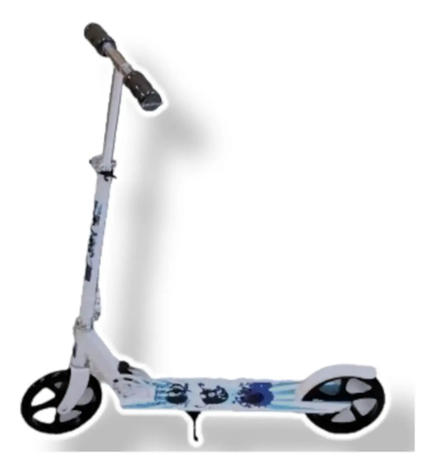 Patineta Monopatín Scooter En Aluminio Con Pata Niños 10
