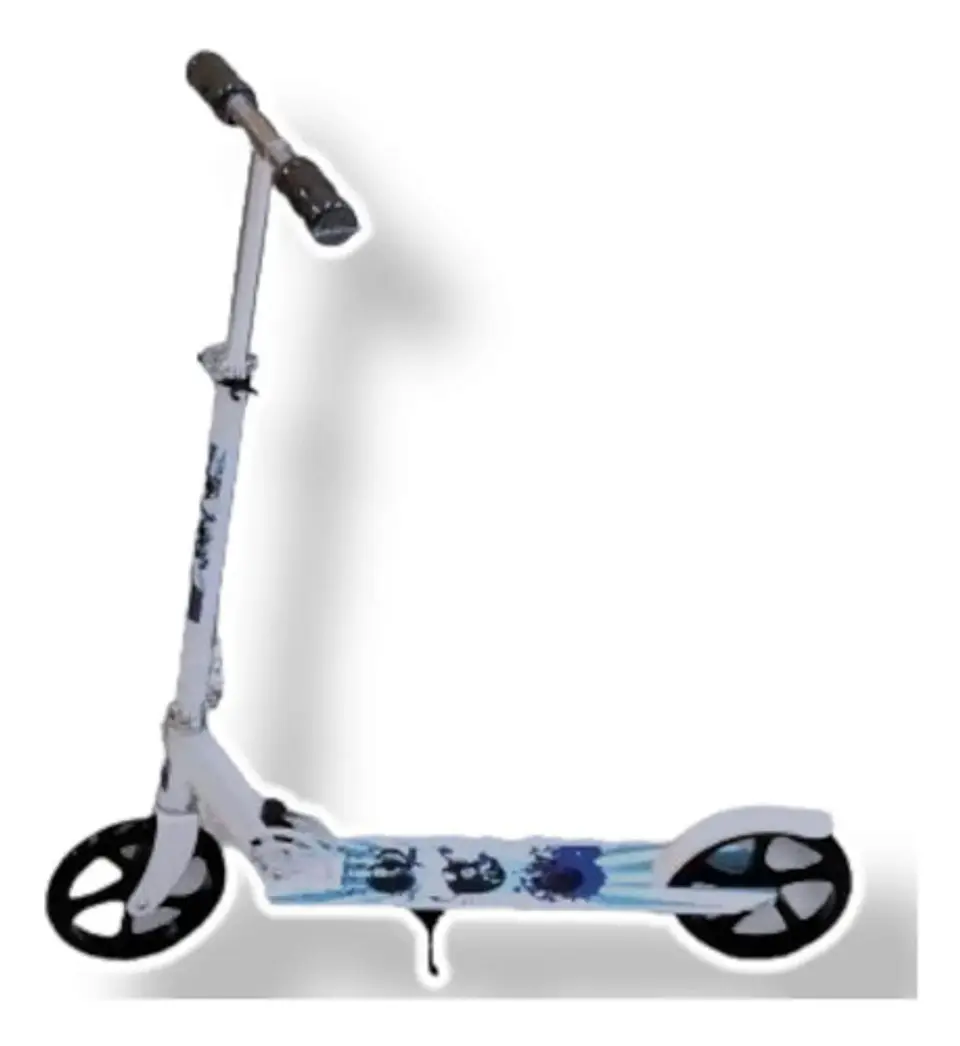 Patineta Monopatín Scooter En Aluminio Con Pata Niños 10