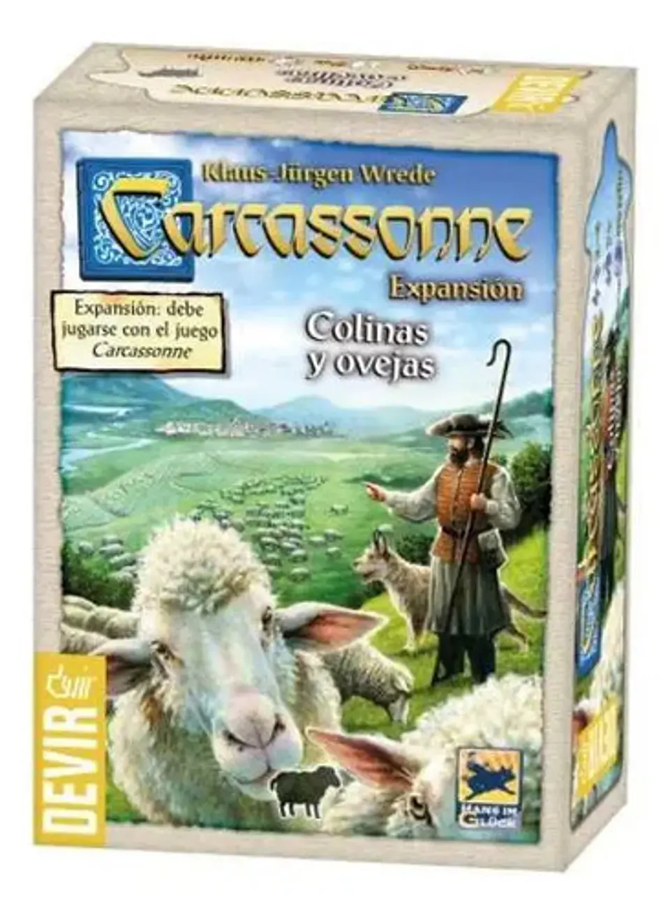 Carcassonne Colinas Y Ovejas - Juego De Mesa 1