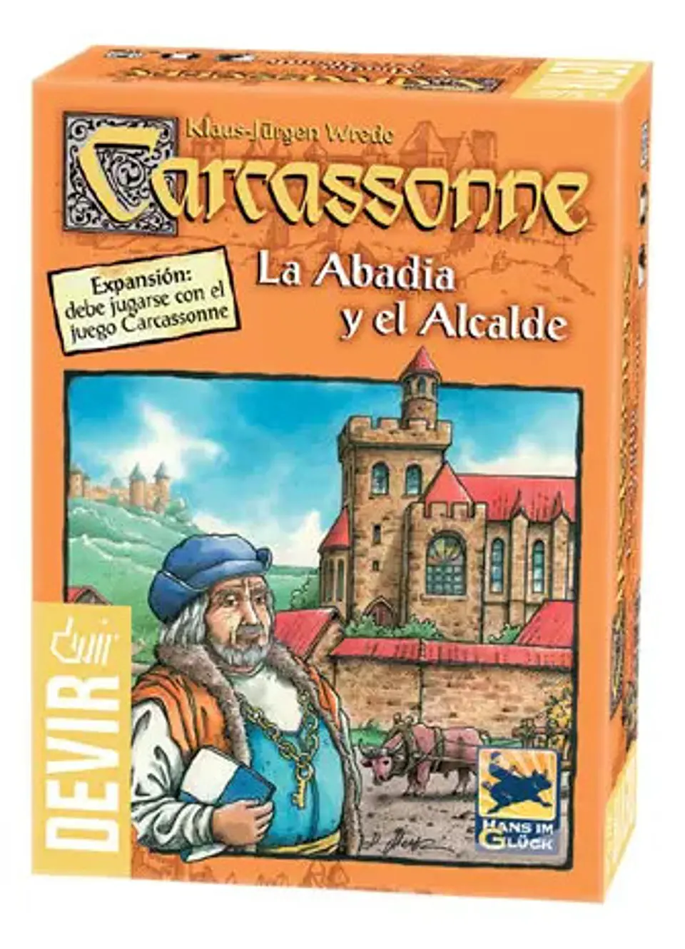 Expansión Carcassonne La Abadía Y El Alcalde Devir Juego  2