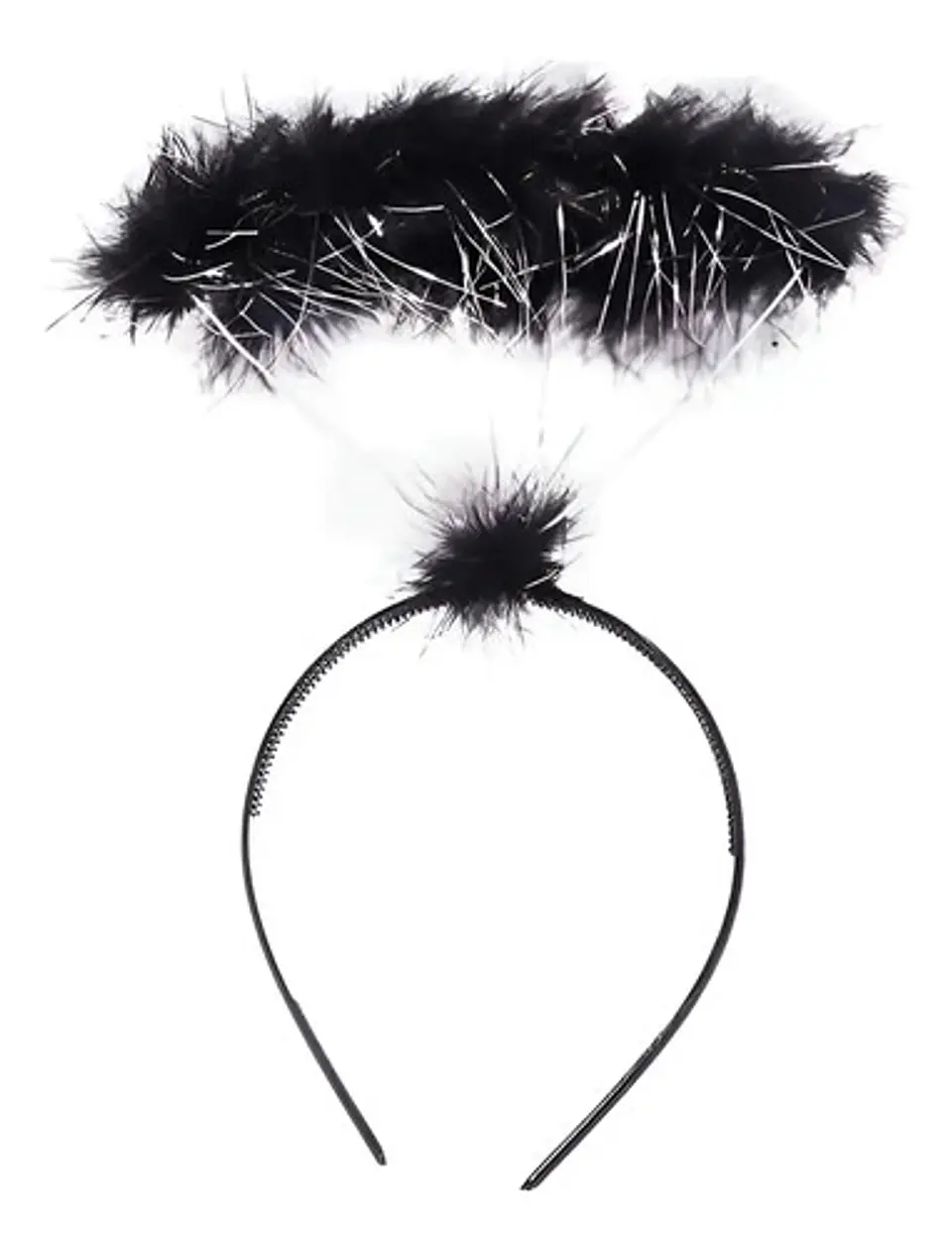 Balaca Diadema Halloween Aureola Angel Blanca Disfraz  4