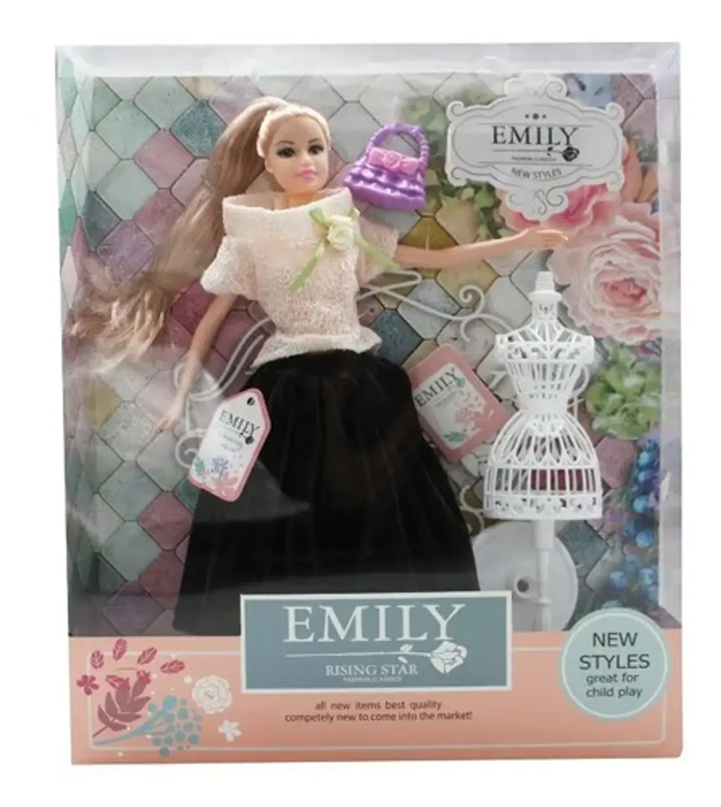 Muñeca Emily  Articulada Fashion Classics Estilos Surtidos 1