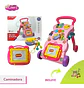 Andadera Caminador Con Piano Tablero Educativo Bebes He0801 - Miniatura 7