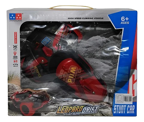 Carro Control Remoto Leopard Drift Stunt Auto Escala 1:14