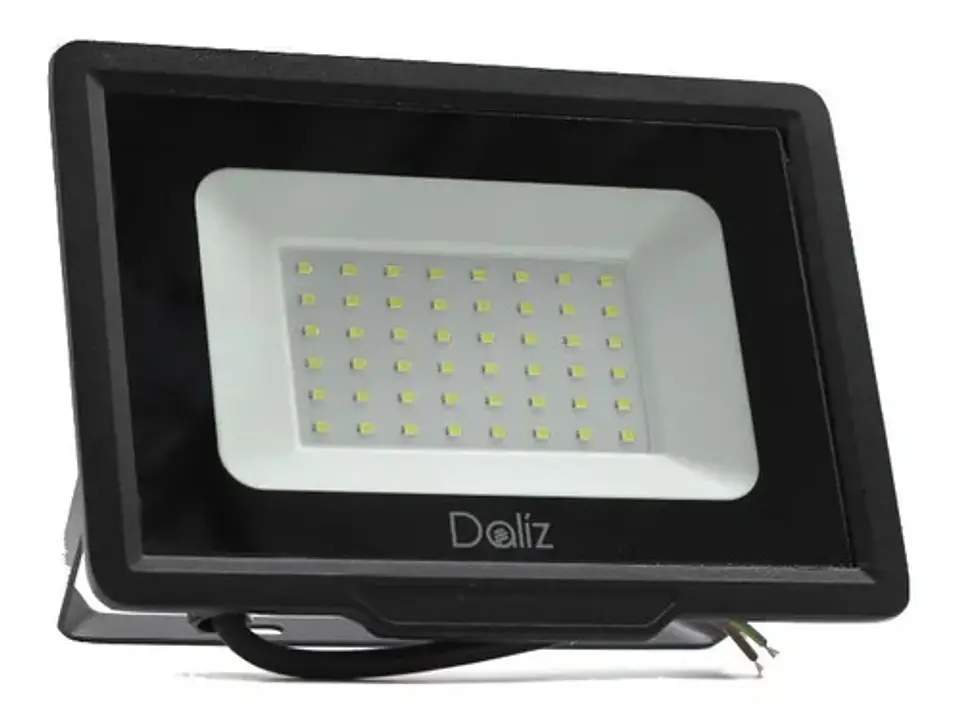 Reflector Led 50w Luz Fría Blanca 6500k Para Exterior 1408 2