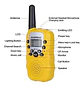 Walkie Talkies Baogeng Bf-t3 Radio Portátil De Dos Vías - Miniatura 2