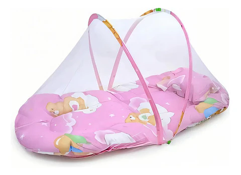 Mosquitero Toldillo Portátil Pequeño Estampado Bebe Niños 