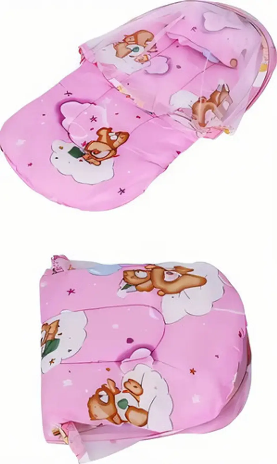 Mosquitero Toldillo Portátil Pequeño Estampado Bebe Niños  3