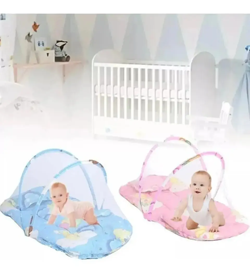 Mosquitero Toldillo Portátil Pequeño Estampado Bebe Niños  8