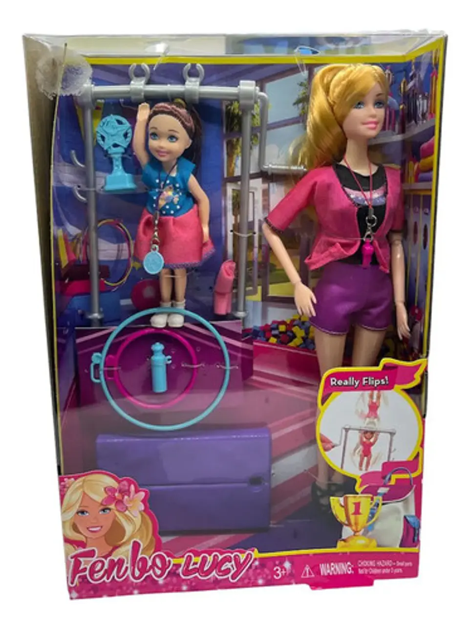 Muñeca Fenbo 30cm Profesiones Surtida Con Accesorios 3