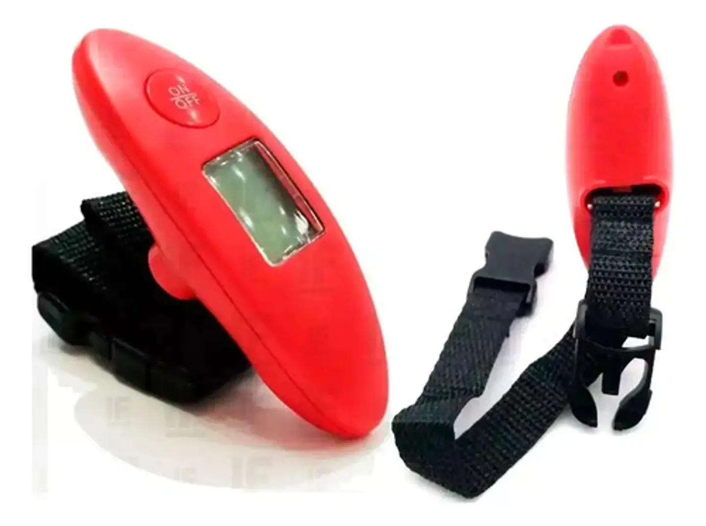 Báscula Digital De Equipaje 306 Travel, 40 Kg, Roja Con Pila Rojo 3