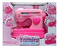 Máquina De Coser Juguete Funny Family Zj538-33 Rosada Niños 3 Años - Miniatura 2