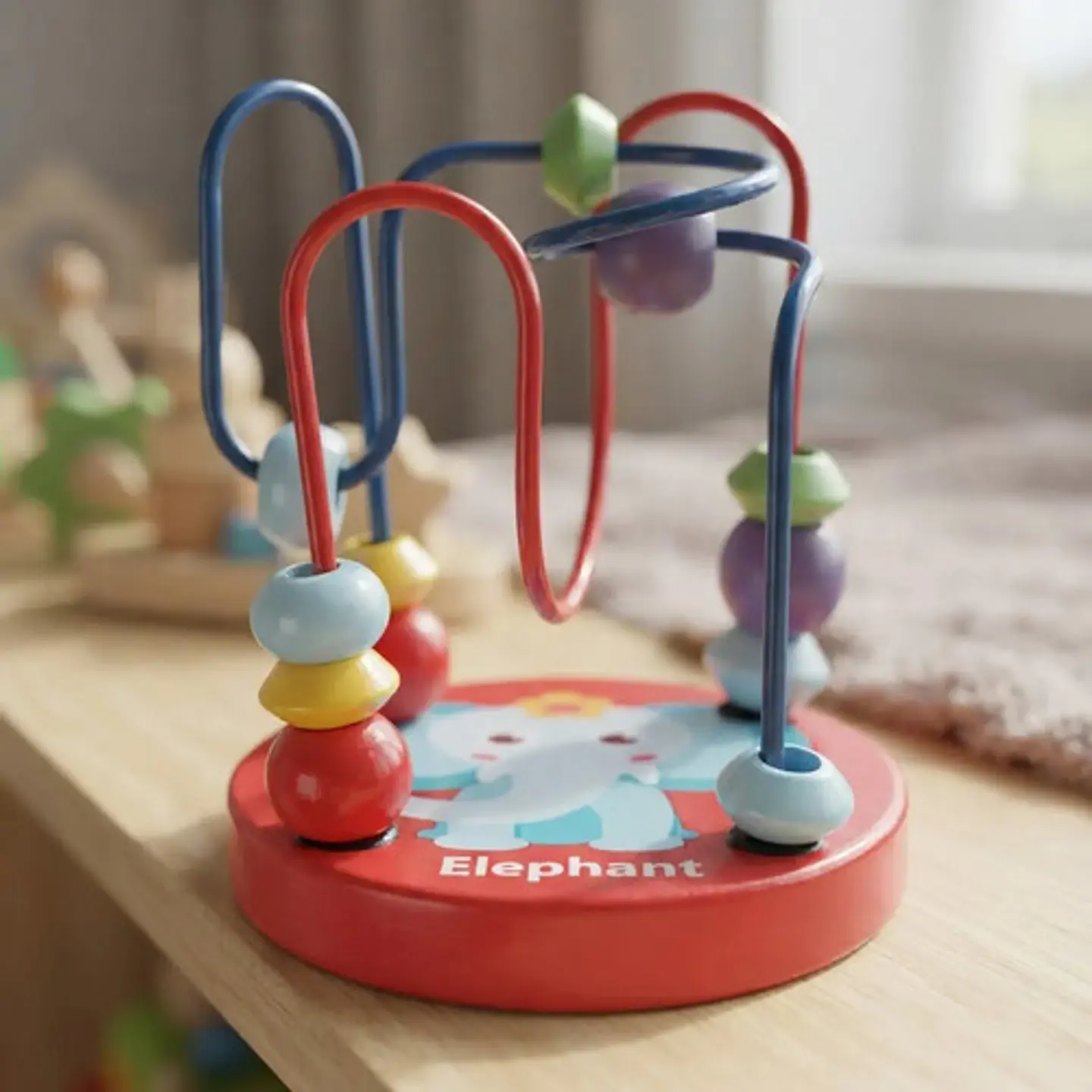 Juego Laberinto Animales De Madera Didáctico Niños Kabi-0009 7