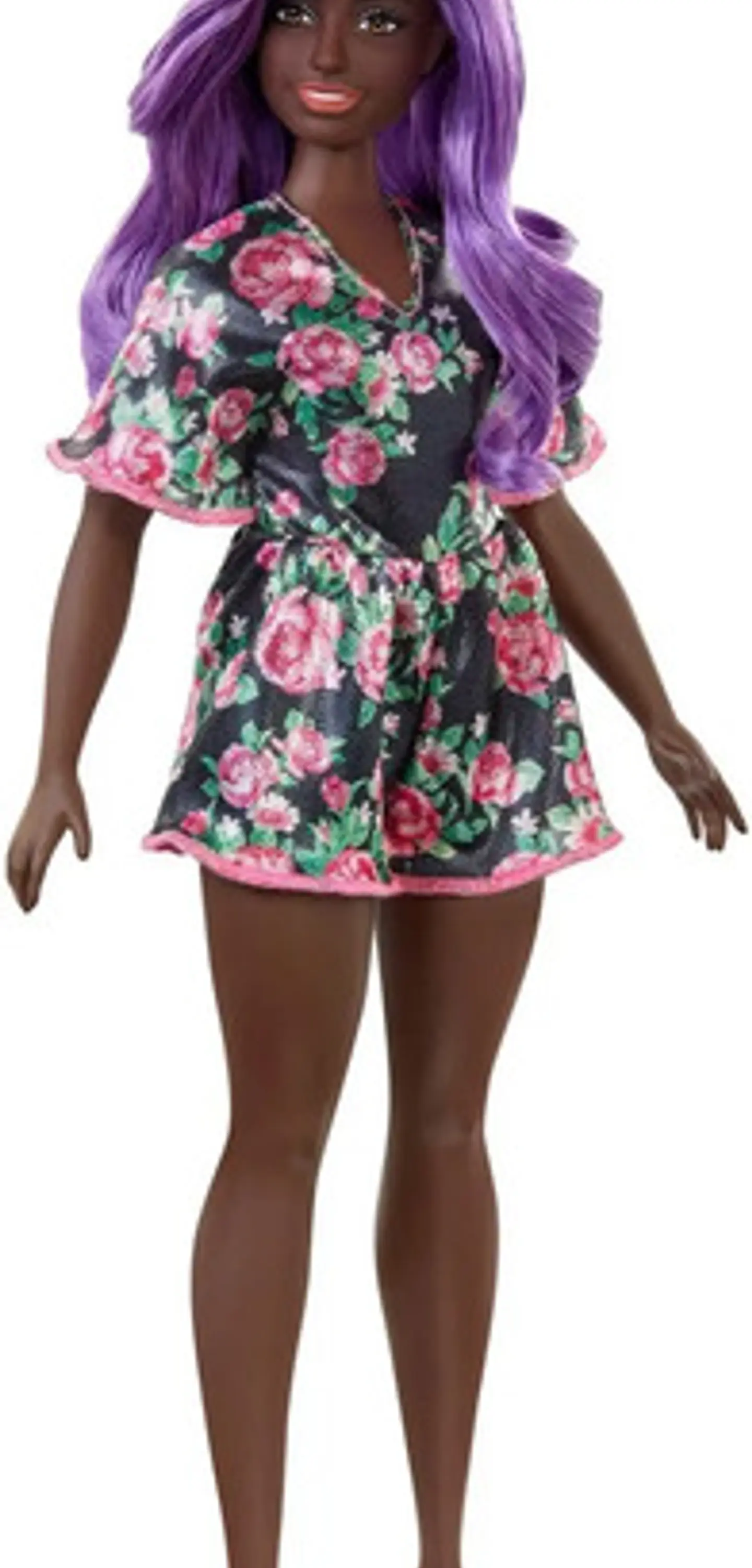 Barbie Fashionista Morena Con Pelo Morado Mattel Fxl58 1