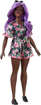 Barbie Fashionista Morena Con Pelo Morado Mattel Fxl58 - Miniatura 1