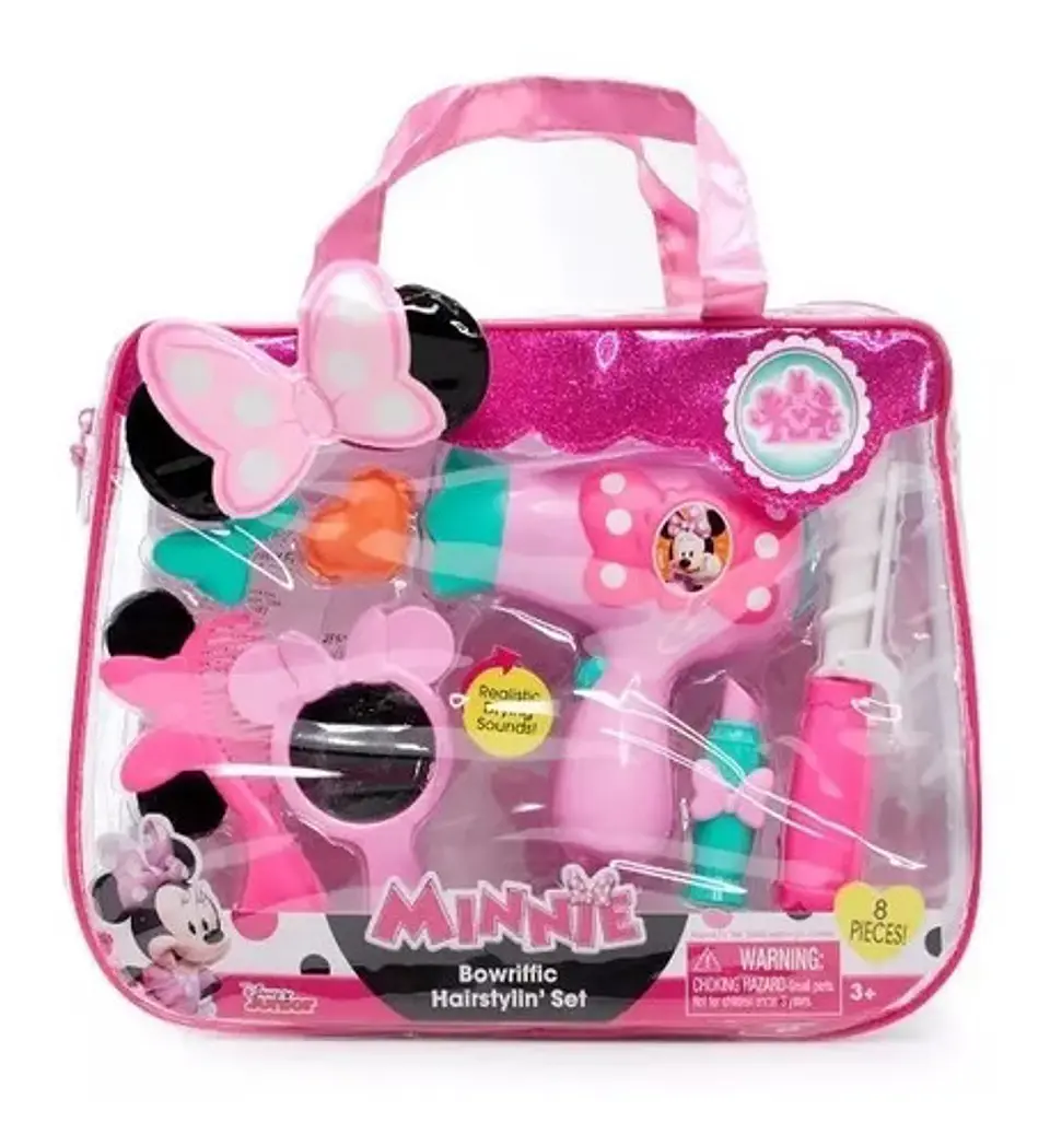 Set De Peinados Minnie Bow-tique Color Rosa 2