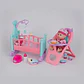 Set De Juego De Muñecas Lovely Playset Corral Con Bebé 8290 Rosa - Miniatura 3