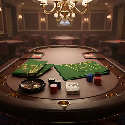 Set Casino 4 En 1 Blackjack Craps Roulette Poker Game Gn8116