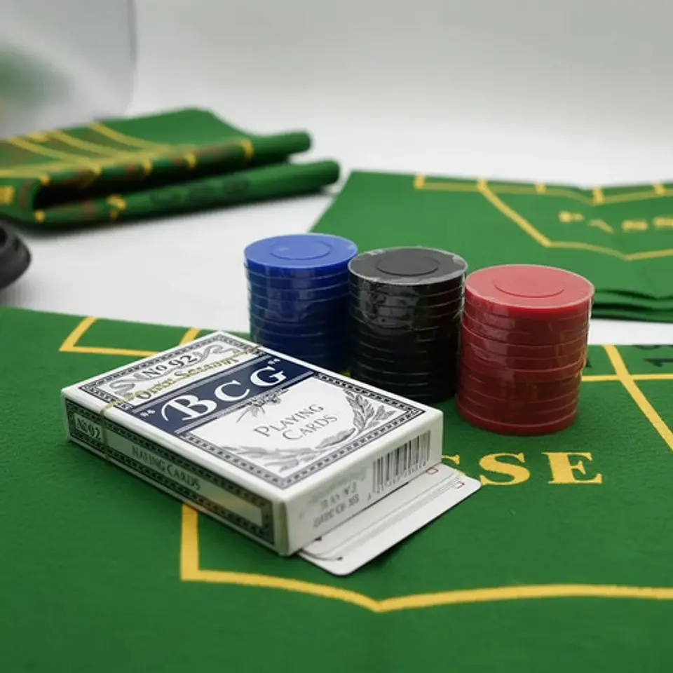Set Casino 4 En 1 Blackjack Craps Roulette Poker Game Gn8116 3