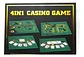 Set Casino 4 En 1 Blackjack Craps Roulette Poker Game Gn8116 - Miniatura 5