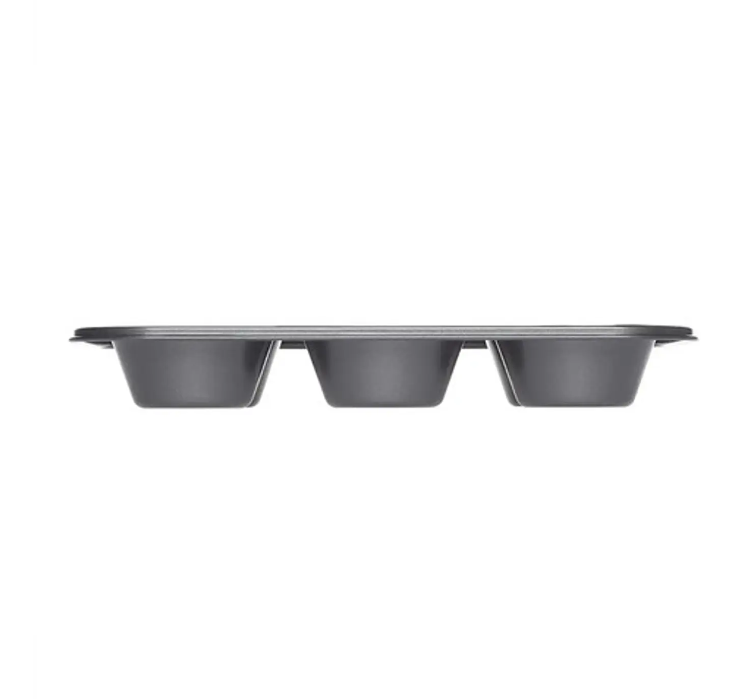 Lata Molde Antiadherente 12 Cupcakes Mini Muffins 25x19cm Color Gris / Bb3002 2