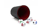 Cacho Yahtzee Juego De Mesa 4 Tatucos  Paño + 20 Dados Poker - Miniatura 6