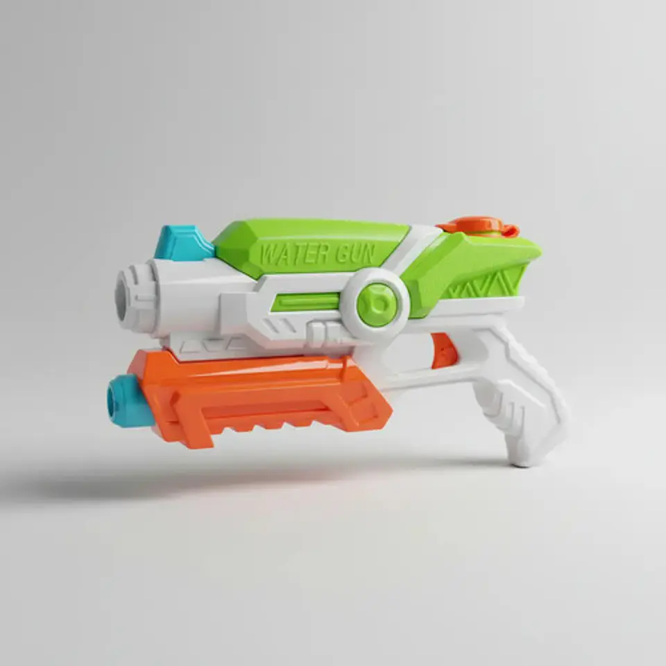 Lanzador Pistola  Agua 30 A 35cm Water Gun Piscina Vacacione 1