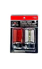 Luz Led Trasera Bicicleta Bikerama 3 Modos Seguridad Pila 14-3006635 - Miniatura 5