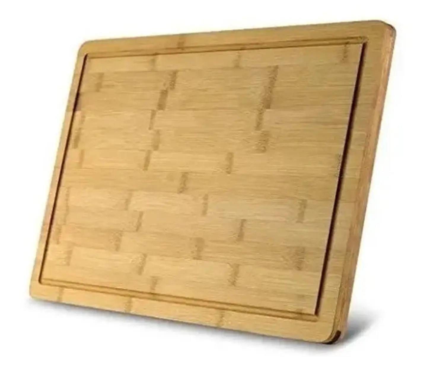 Bamboo 03-3082934 Tabla Para Cortar De Bambú Grande 28x38cm Cocina Rayas Bamboo Rayas (36x26x2cm) Madera Natural 1