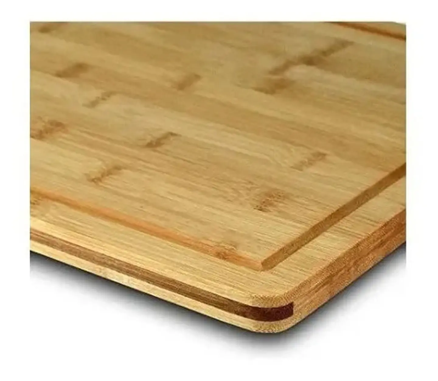 Bamboo 03-3082934 Tabla Para Cortar De Bambú Grande 28x38cm Cocina Rayas Bamboo Rayas (36x26x2cm) Madera Natural 2