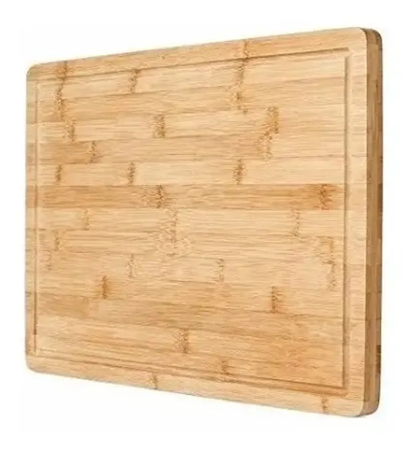 Bamboo 03-3082934 Tabla Para Cortar De Bambú Grande 28x38cm Cocina Rayas Bamboo Rayas (36x26x2cm) Madera Natural 3