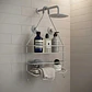 Canastilla Para Baño Organizador Ducha Metálico Cromado  - Miniatura 12