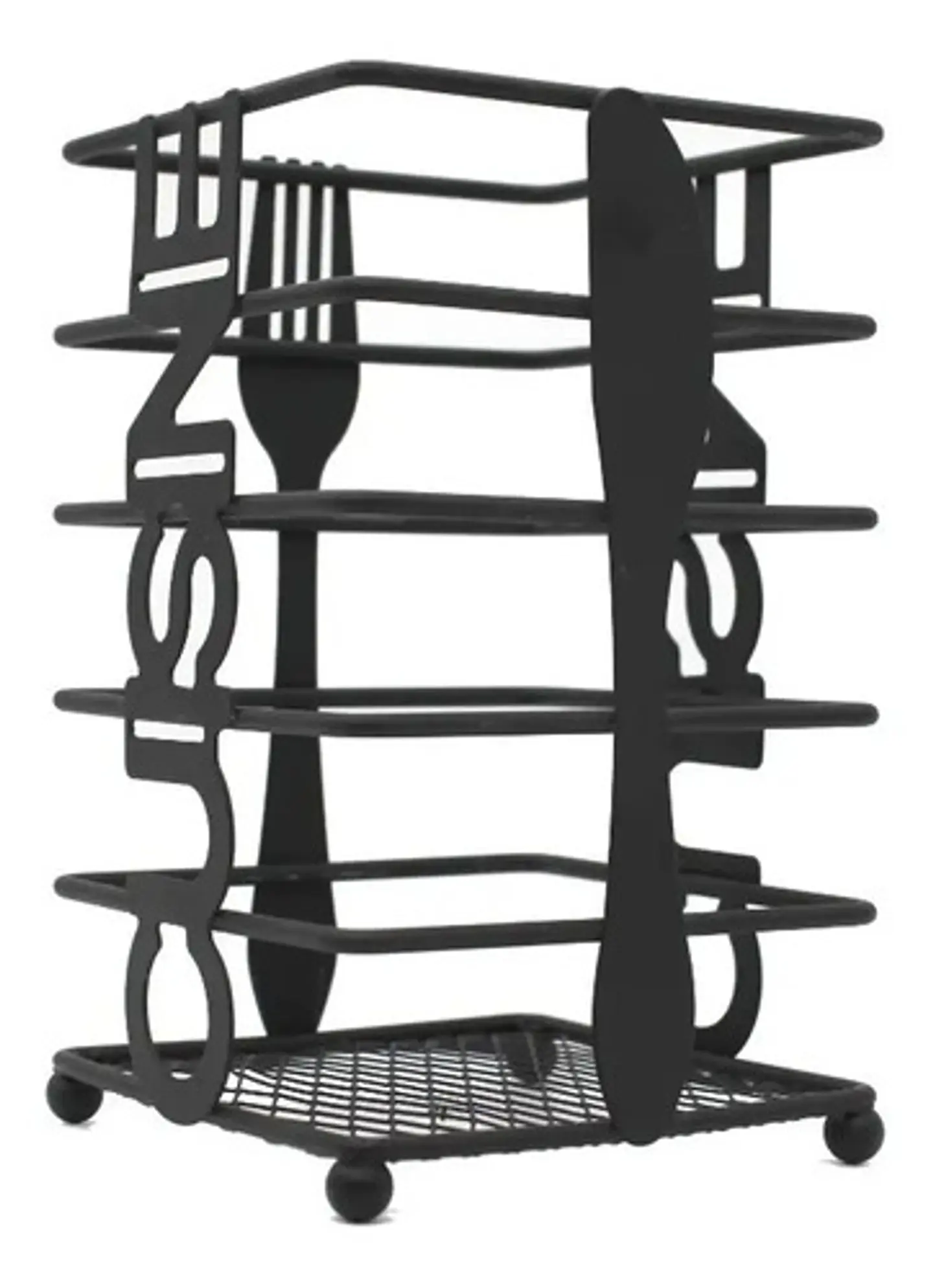 Porta Cubiertos Para Mesa  Metalico Canasta  3076209 5