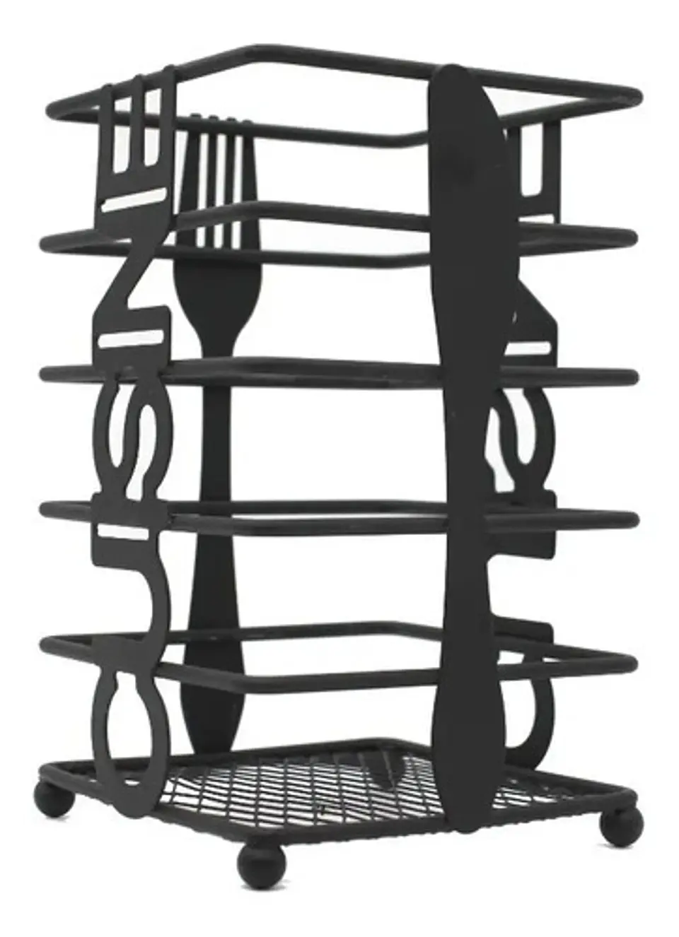 Porta Cubiertos Para Mesa  Metalico Canasta  3076209 5