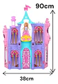 Castillo Princesas Casa De Muñecas 90 Cm Accesorios 24922 Color Multicolor - Miniatura 2