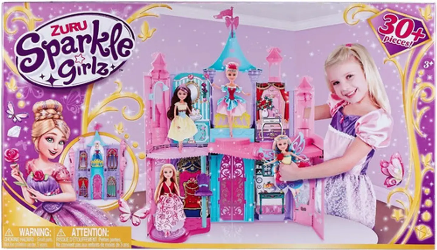 Castillo Princesas Casa De Muñecas 90 Cm Accesorios 24922 Color Multicolor 6