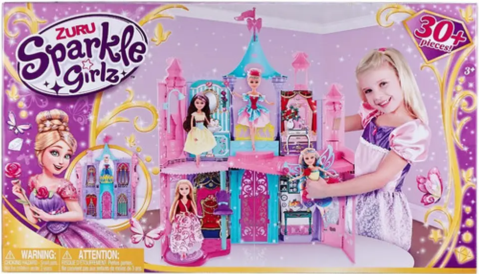 Castillo Princesas Casa De Muñecas 90 Cm Accesorios 24922 Color Multicolor 6