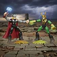 Figura Flexible Thor Marvel Bend And Flex 15cm Hasbro Articulada - Miniatura 3