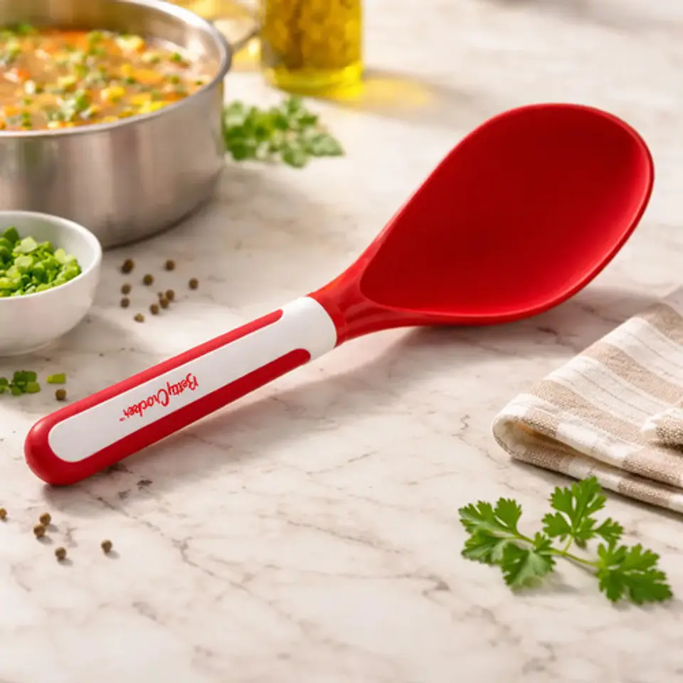 Cucharon Jumbo Betty Croker Cocina Sopa Utensilios 3055597 Color Rojo 1
